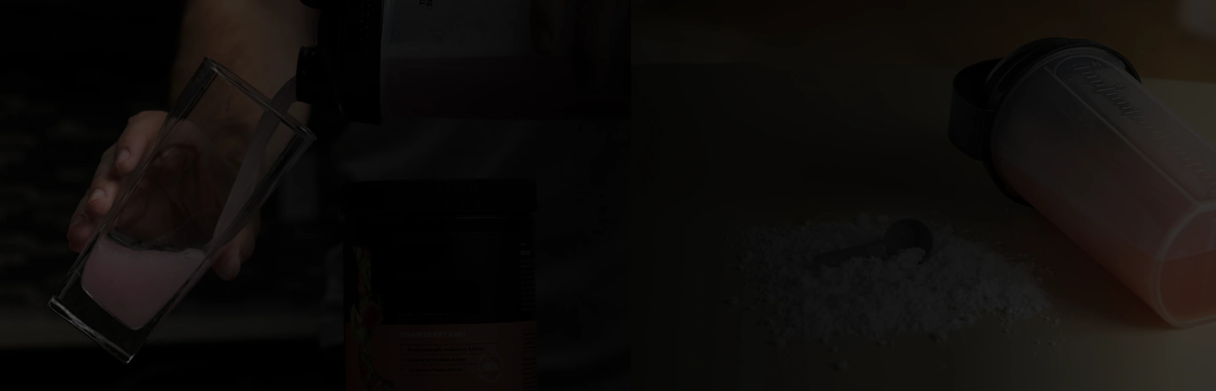 Preworkout-juoma ja treenivarusteet kuntosalilla